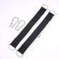 {MX} 2Pcs Durable Hammock Swing Hanging Belt And Steel Alloy Hooks Outdoor Camping Hiking Tools Hammock Accessories