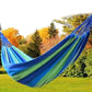 Garden Hammock Swing Canvas Hanging Swing Stripe Hammock Outdoor Hammock Sleeping Hammock Camping Hammock Single Hanging Bed