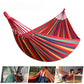 New Outdoor Canvas Hammock Camping Swing Hammock with Tree Ropes Load-bearing Up To 200kg Perfect for Garden Patio Backyard