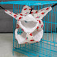 햄스터 Pet Hammock Cotton Hamster Mouse Hanging Bed Small Pet Hamster Rabbit Double Layer Warm Sleep Nests Hanging Hammock Supplies