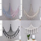 Toy Hammocks Wall Corner Hanging Storage Net Organizer Woven Kids Stuffed Mesh Hammock Baby Animal Rope Hammock Bag Cotton