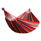 New Outdoor Canvas Hammock Camping Swing Hammock with Tree Ropes Load-bearing Up To 200kg Perfect for Garden Patio Backyard