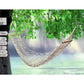 Anti-turnover Cotton Mesh Hammock Outdoor Camping Mesh Hammock Short Stick Leisure Mesh Pocket Hammock