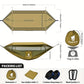 Portable Outdoor Camping Leisure Mosquito Net Hammocks Sunshade Canopy Travel Tourist Nature Hike Sleeping Hanging Hammock Swing