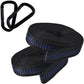2pcs Hammock Straps, Special Reinforced Polyester Straps, 5 Ring High Load-Bearing Barbed Hammock Straps Outdoor Camping Picnic