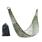 Outdoor Nylon Rope Meshy Hammock Sleeping Net Bed with Rope Durable Mesh Hammock for Relaxation And Camping