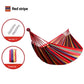 Single Wide Thick Canvas Hammock Outdoor Camping Backpackaging Leisure Swing Portable Hanging Bed Sleeping Swing Hammock