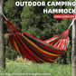 Outdoor canvas hammock / Outdoor/Indoor Rope Double-Hang Bed - Suitable for camping, leisure, beach, and beach relaxation use