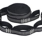 2Pcs Hammock Straps 5 Ring Height Load-bearing Knots Reinforced Polyester Straps For Outdoor Hammocks
