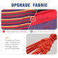 Outdoor camping hammock with thick canvas for double occupancy to prevent side rollovers. Indoor dormitory. Bedroom. Swing.
