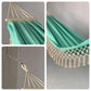 Hammock Outdoor Camping Leisure Canvas Thickened Swing Hammock Anti-rollover Perfect for Garden Patio Backyard
