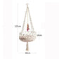 Handmade Crochet Cat Hammock Bohemian Hanging Bed Cozy Indoor Pet Nest for Kittens