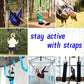 4pcs/set Durable Camping Hammock Slings Featuring Safety Locks, For Various Outdoor Swing Hammock Accessories in Amusement Parks