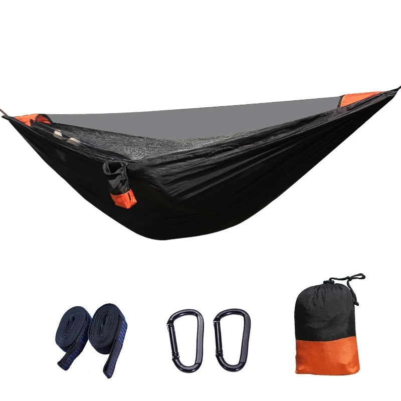 Camping Hammock Single Portable Hammocks ,Great for Outdoor,Indoor,Camping,Portable for Travel/Backpacking/Beach/Backyard