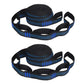 2/1PCS High Bearing Capacity Hammock Straps Breaking Strength Polyester Hammock Belt Rope With Ring Buckle Camping Accessories