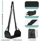 Newest Airplane Foot Hammock Airline Foot Rest With Removable Pad Adjustable Strap Foot Hammock With Menory Foam For Travel