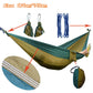 Outdoor Camping Hammock Lightweight Parachute Nylon For Travel Hiking Swing Hang Sleeping Bed As Outdoor Furniture In Garden