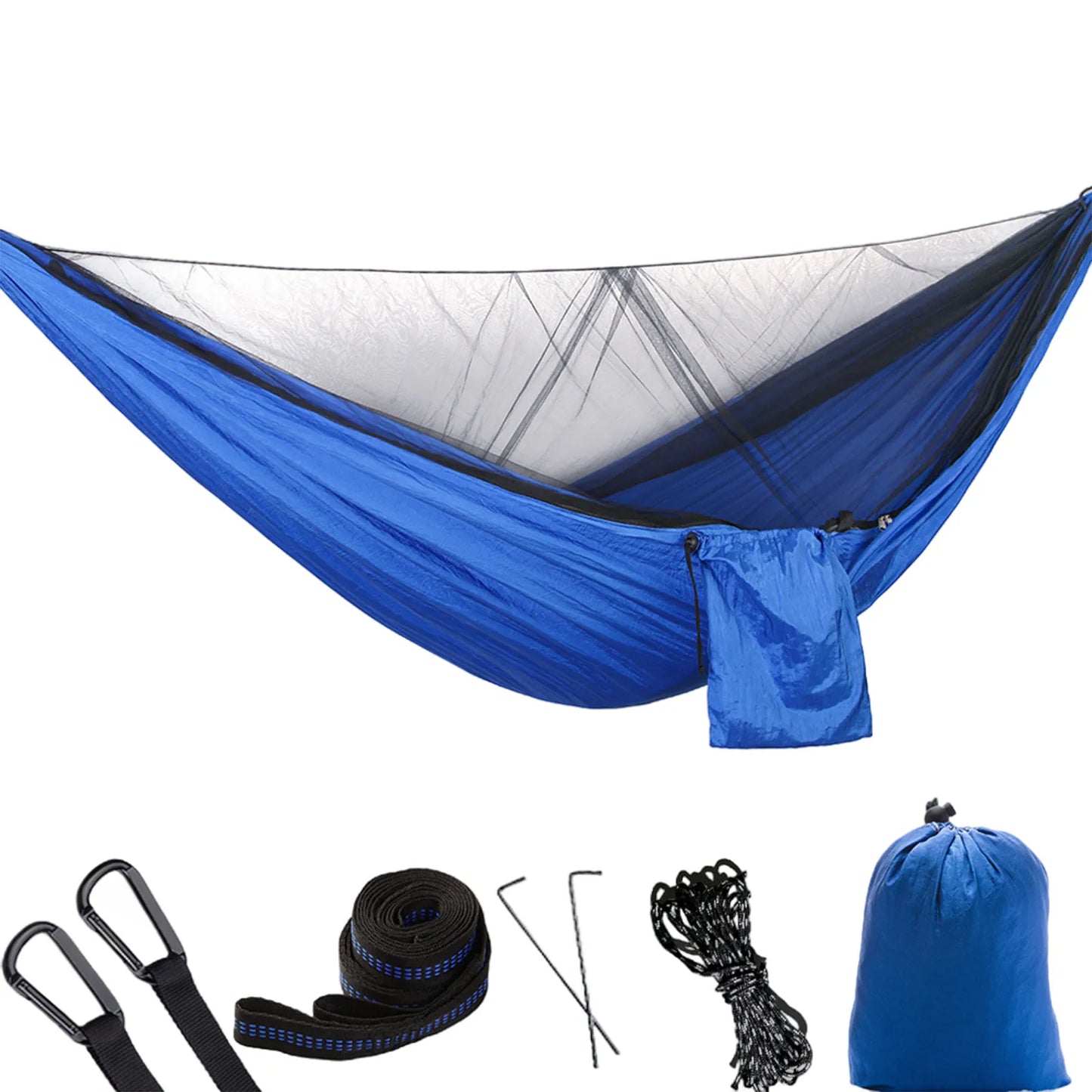 Travel Camping Hammocks Portable Hammocks Outdoor Lightweight Double Nylon Camping Hammock amping Accessories For Outdoor