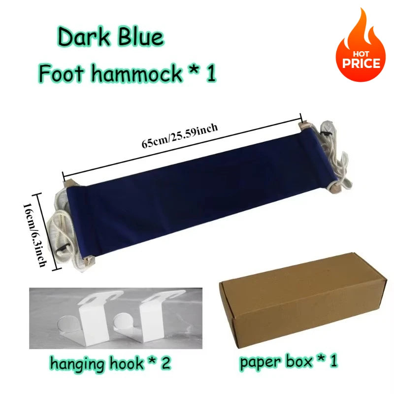 Portable Foot Hammock Leisure Foots Swing Putting Foldable Feet Suspended Foot Pad Lazy Person's Rest Foot Pad for Home Camping