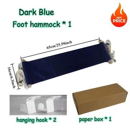 Portable Foot Hammock Leisure Foots Swing Putting Foldable Feet Suspended Foot Pad Lazy Person's Rest Foot Pad for Home Camping