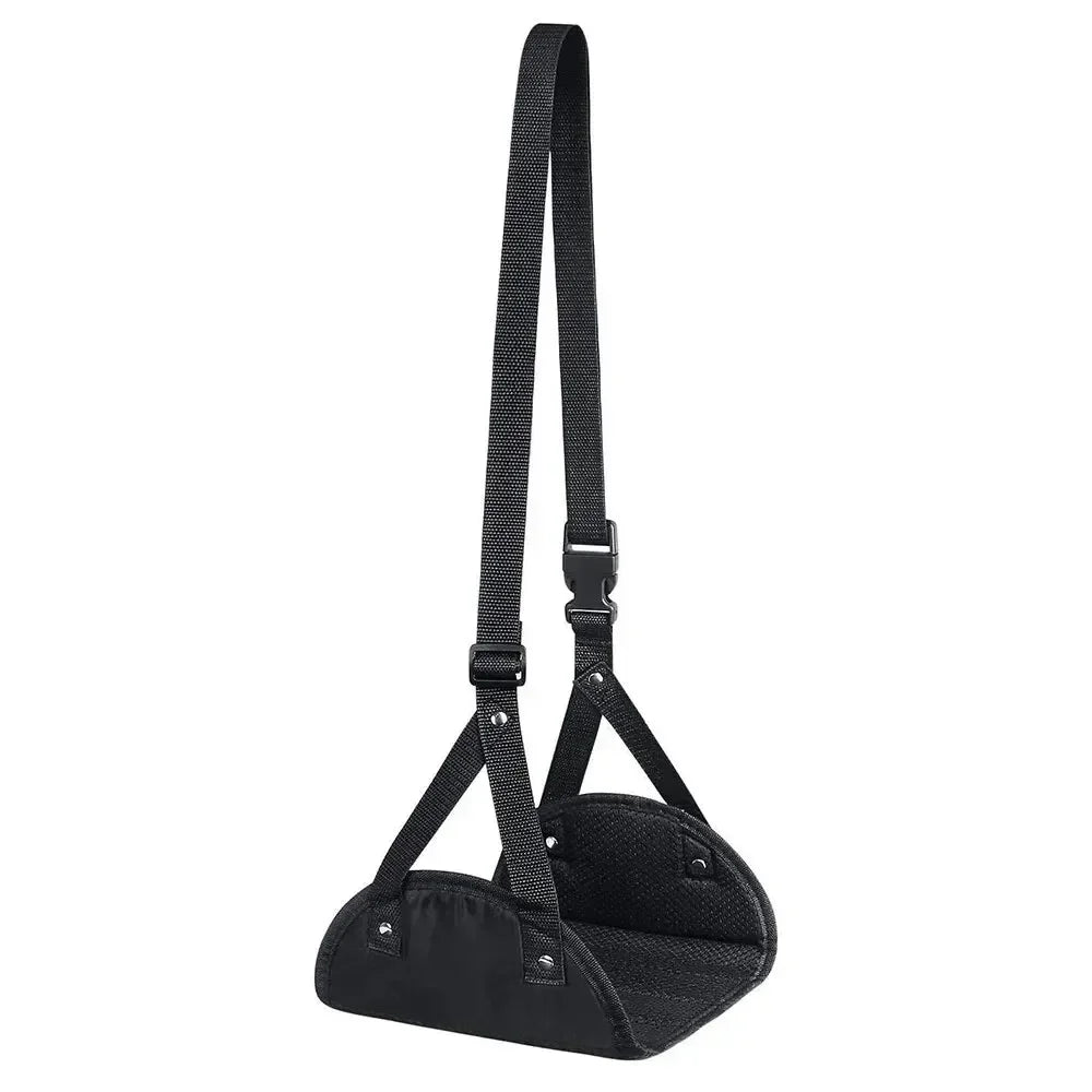 Portable Foot Mat - Adjustable Strap Office Resting Foot Mat Foot Hammock Foot Mat Lazy Man Magic Travel Magic Travel Airplane