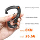 Outdoor Hammock Double Locking Buckle, Multifunctional Aluminum Alloy Hanging Buckle, Camping Hammock Quick Hanging Buckle