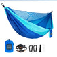 Portable Quick Setup 290*140cm Travel Outdoor Camping Hammock Hanging Sleeping Swing Bed with Mosquito Net