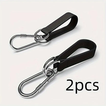 1/2pcs Durable Hanging Belt Hammock Swing Hanging Belt and Steel Alloy Hooks Outdoor Camping Hiking Tools Hammock Accessories