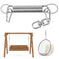 Hammock Hanging Spring Technical Carbon Steel Swing Spring Hanger with Steel Wire Double Protection load capacity 120kg/265lbs