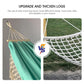 Hammock Outdoor Camping Leisure Canvas Thickened Swing Hammock Anti-rollover Perfect for Garden Patio Backyard