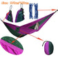 Outdoor Camping Hammock Lightweight Parachute Nylon For Travel Hiking Swing Hang Sleeping Bed As Outdoor Furniture In Garden