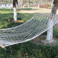 Outdoor Supplies Thick Mesh Camping Hammock Nylon Rope Single Hammock Nylon Rope Hammock Mesh Hammock