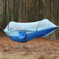 Quickly install hammock, with mosquito net, nylon knitted fabric, very suitable for outdoor camping, mosquito net hammock