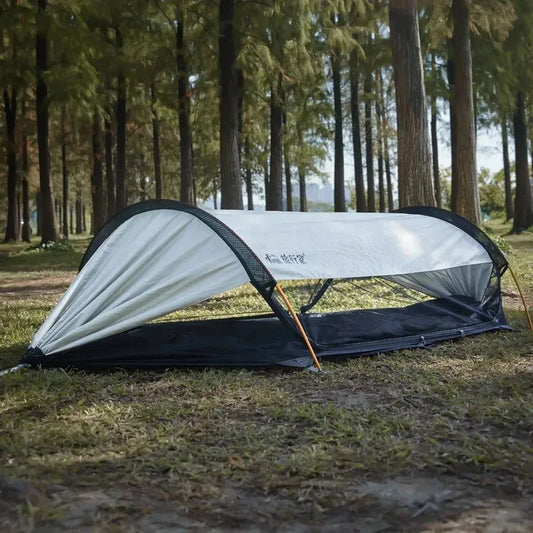Travel Hammock, outdoor anti rollover, sun shading and anti mosquito, single or double person with mosquito ne