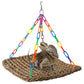 Reptile Hammock, Lizard Swing Hanging Bed, Leopard Gecko Tank Accessories, Reptile Climbing, Hammock Pet Platform Carrier