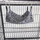 햄스터 Pet Hammock Cotton Hamster Mouse Hanging Bed Small Pet Hamster Rabbit Double Layer Warm Sleep Nests Hanging Hammock Supplies