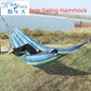 Outdoor anti roll canvas hammocks, curved wooden sticks, duckbill hammocks, swing hammocks, double person thickened hammocks