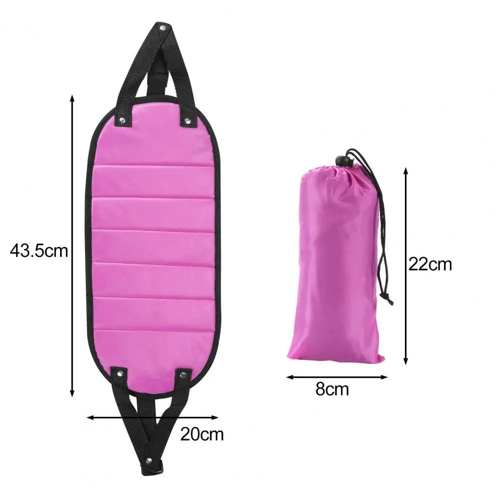 Foot Hammock for Airplane Travel Airplane Footrest Portable Foot Rest with Adjustable Straps Memory Foam Airplane Foot Hammock