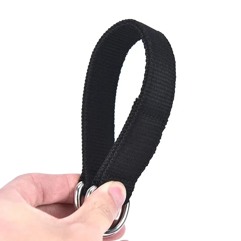 Outdoor Hanging Swing Ropes Hammock Horizontal Bar Swing Straps Camping Hammock Straps Heavy Duty Hook Ring Connecting Belt