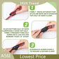 ABDD 4Pcs Rope Clamps, Reusable Rope Clamp 3/8Inch Rope Connector Clamp Suitable For 7-8 Mm Nylon Rope Or Braided Ropes