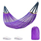 Simple Portable Mesh Hammock Breathable Foldable Ice Silk Hanging Bed With Storage Bag Anti-rollover Outdoor Camping Swing Patio