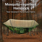 Camping Hammocks for Outside with Mosquito Net, Lightweight & Portable Outdoor Single Hammock Tent for Yard, Backpacking, Green
