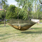 Double Mosquito Net Hammock 300×200CM Plus Size Outdoor Anti-mosquito Hammock Umbrella Cloth Nylon Anti-rollover Camping