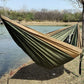 Outdoor Camping Hammock Lightweight Parachute Nylon For Travel Hiking Swing Hang Sleeping Bed As Outdoor Furniture In Garden