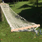 Anti-turnover Cotton Mesh Hammock Outdoor Camping Mesh Hammock Short Stick Leisure Mesh Pocket Hammock