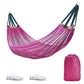 Sturdy Portable Mesh Hammock Cooling Foldable Ice Silk Hanging Bed With Storage Bag Comfortable Outdoor Camping Swing Garden
