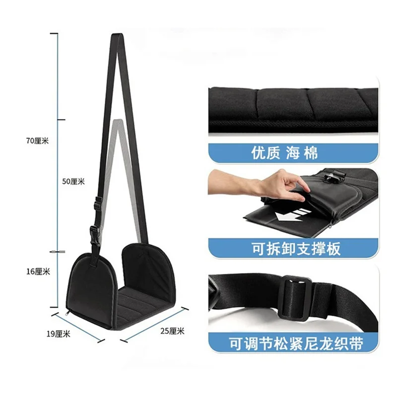 Emption!Foot Relaxing Hammock Adjustable Airplane Foot Hammock For Office Travel Relaxing Under-Desk Resting Foot Hammock