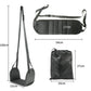 Removable Pad Outdoor Foot Hammock Comfortable Support Plates Portable Footrest Mesh with Storage Bag Leg Comfort Mat Train