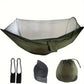 Outdoor Mosquito Net Hammock, Anti-Tipping Design, 3-in-1 Hammock with Mosquito Net - Waterproof Double Camping Hammock for Park