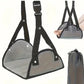 Adjustable foot hammocks for travel, car, airplane rest, office hanging, simple leg support foot pads, foot hammocks